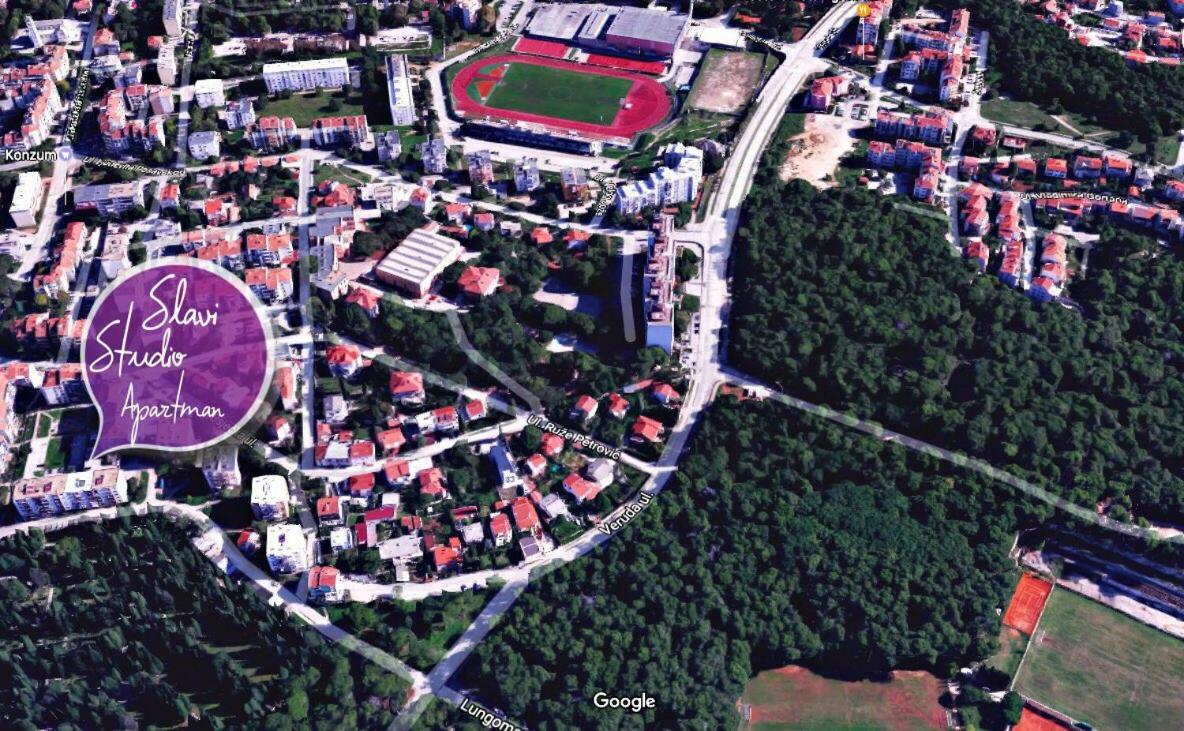 Studio Apartment Slavi Пула Экстерьер фото